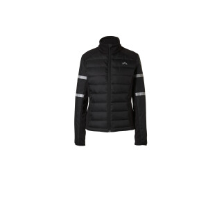 CRIVIT Dames thermo-hybride jas (Zwart, L (44/46))