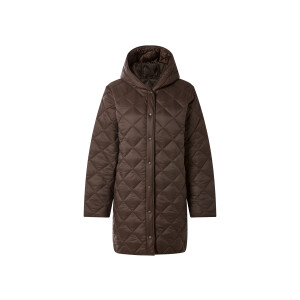 ESMARA Dames jas, lang (Bruin, XS (32/34))