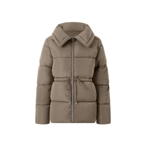ESMARA Dames premium gewatteerde jas (Beige, XL (48/50))