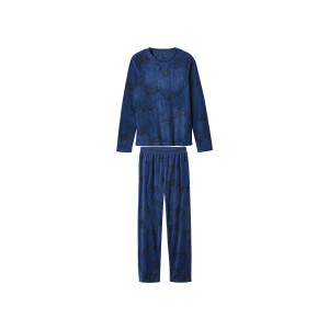 esmara Fleece kinder pyjama (Donkerblauw, 146/152)