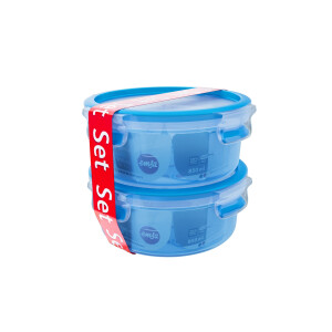 TEFAL Clip & Close vershoudbakjes (Doos van 2, rond)