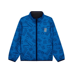 LEGO Wear Kinder softshelljas (Blauw, 122/128)