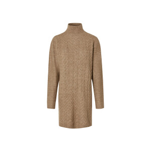 ESMARA Gebreide dames jurk (Beige, M (40/42))
