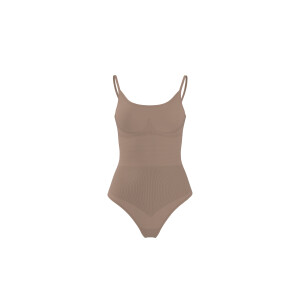 ESMARA Corrigerende dames body, seamless (Beige, M (40/42))