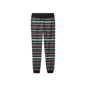 esmara Dames kerstjoggingbroek (Zwart, M (40/42))