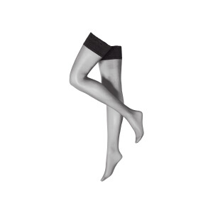 esmara Dames panty kniekousen (Zwart, XL (48/50))