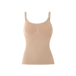 esmara Dames corrigerende top (Beige, L (44/46))