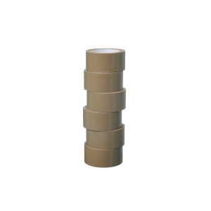 PARKSIDE Verpakkingstape, 6 rollen (Bruin)