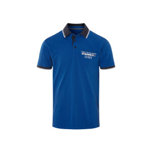 LIVERGY Polo heren (Blauw, S (44-46))