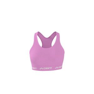 CRIVIT Dames sport-bh, seamless (Roze, M (40/42))