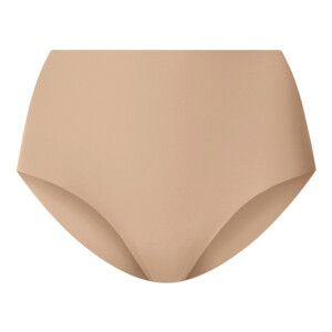 esmara Set van 2 dames lasercut onderbroeken met hoge taille - onzichtbaar & seamless (Lichtbruin, S (36/38))