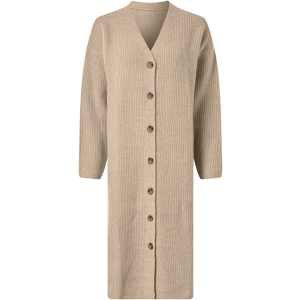 ESMARA Dames lang vest (Beige, L (44/46))