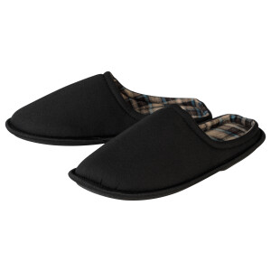 esmara Men Heren pantoffels (Zwart, 42/43)