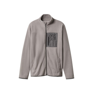 esmara Men Heren fleecevest (Grijs, M)