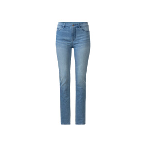 esmara Dames jeans - Slim fit (Korte lengte, Lichtblauw, 36)
