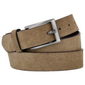 ESMARA MEN Leren riem (Beige, 125)
