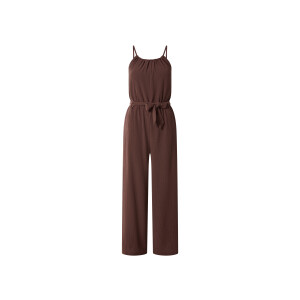 ESMARA Dames crêpe jumpsuit (Bruin, L (44/46))