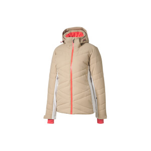 CRIVIT PREMIUM Dames ski jas (Beige, L (44/46))