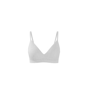 ESMARA Dames geribde soft-bh (Grijs, 85C)