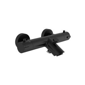 Schütte Thermostatische badkraan LONDON (Zwart mat)