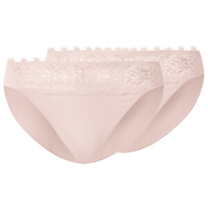 esmara Set van 2 dames slips (Roze, L (44/46))