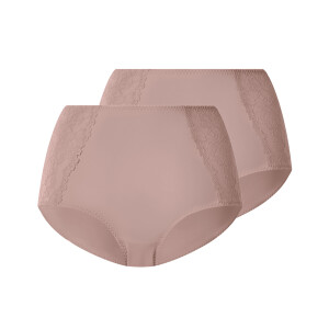 ESMARA Set van 2 corrigerende dames onderbroeken (Lichtroze, XL (48/50))