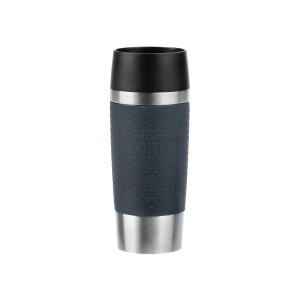 TEFAL Thermosbeker EMSA Travel Mug, 360 ml (Grijs)