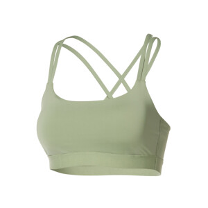 CRIVIT Dames sport-bh (Olijfgroen, XS (32/34))