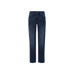 LIVERGY Heren sweatjeans - Slim fit (Blauw, 46)