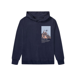 pepperts! Jongens hoodie (134/140, Marineblauw)