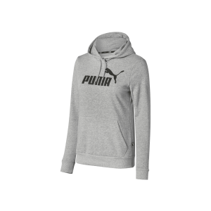 PUMA Dames hoodie (Grijs, M)