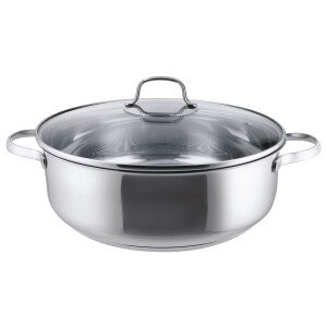SILVERCREST Rvs braadpan 28 cm (Gecoat)