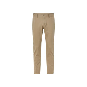 LIVERGY Heren chino broek - Slim fit (Beige, XL)