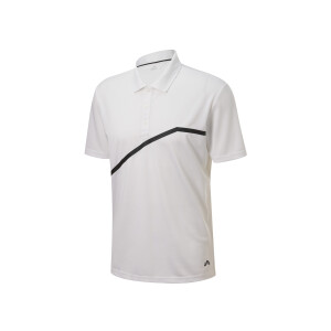 CRIVIT Heren sportshirt of -polo (Wit, XL)