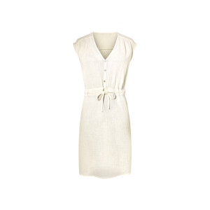 esmara Mousseline dames jurk (Wit, 34)