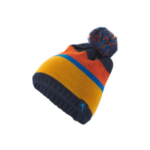CRIVIT Gebreide kinder muts (152/164, Oranje/blauw)