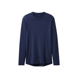 esmara Men Heren thermoshirt (Marineblauw, L)