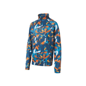 CRIVIT Kinder thermoshirt (Blauw/oranje/wit, 158/164)