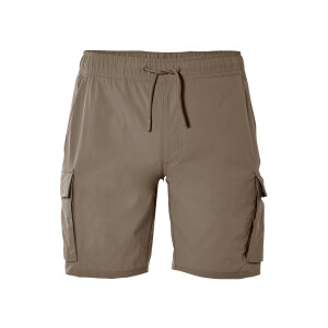 LIVERGY Korte heren broek (Bruin, L)