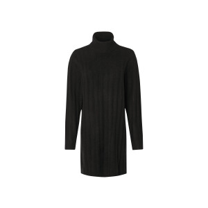 ESMARA Gebreide dames jurk (Zwart, S (36/38))
