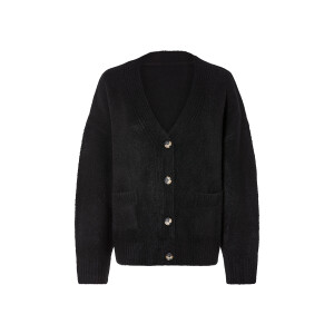 esmara Dames oversized vest (Zwart, XS (32/34))