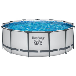 Bestway Zwembad Steel ProMAX met filterpomp 396 x 122 cm