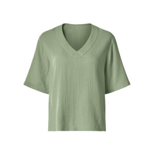 ESMARA Mousseline dames top (Groen, XS)