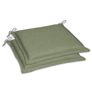 GO-DE Textil Tuinkussen (Set van 2 kussens, Lichtgroen)