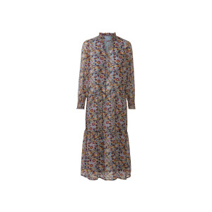 esmara Maxi-jurk (Blauw, 44)