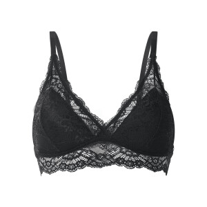 esmara Dames bustier met kant (Zwart, M (40/42))