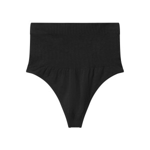 esmara Dames corrigerende onderbroek of string (String/zwart, S (36-38))