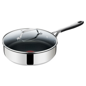 TEFAL RVS stoofpan Kitchen Essentials E3143334, Ø25 cm
