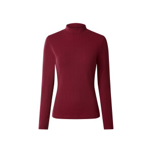 ESMARA Dames geribde trui (Rood, S (36/38))