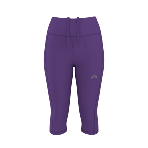 CRIVIT Dames capri sportlegging (Lila, S (36/38))